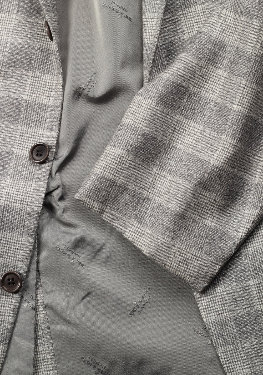 Kiton Suit Size 54 / 44R U.S. 100% Cashmere
