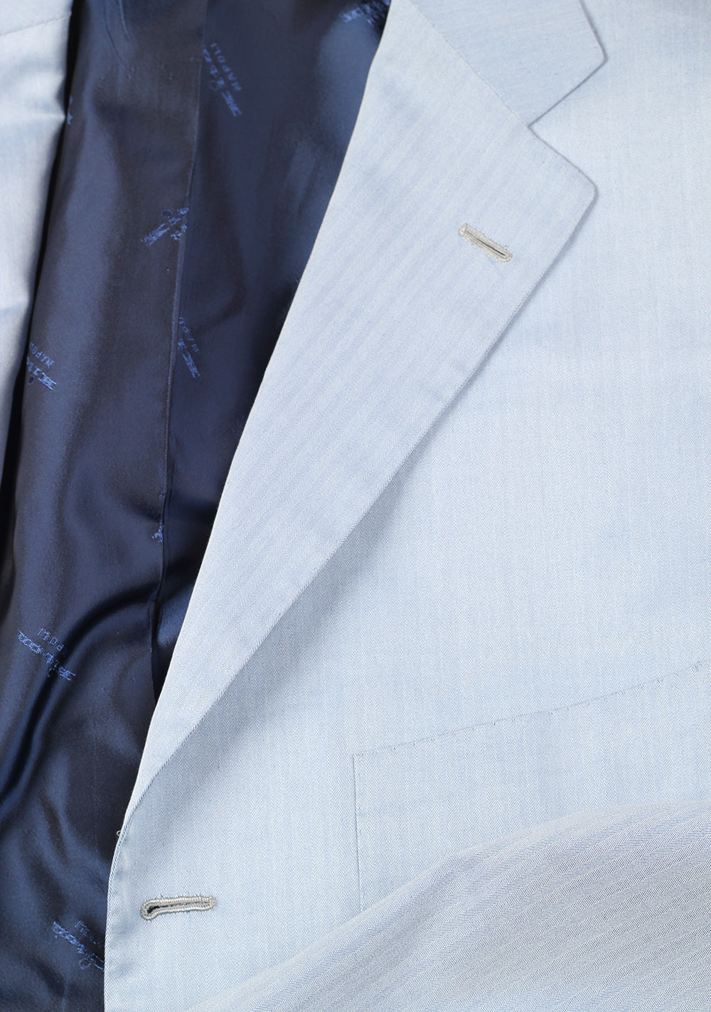 Kiton Suit Size 48 / 38R U.S. Cotton Wool Silk