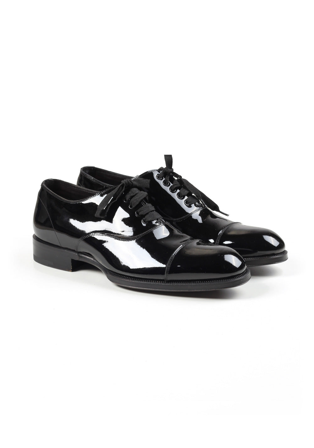 TOM FORD Gianni Evening Lace Up Tuxedo Dress Shoes Size 7T / 8T U.S.