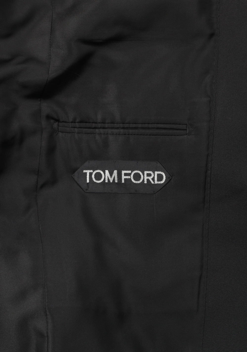 TOM FORD Windsor Black Tuxedo Smoking Suit Size 44 / 34R U.S. Base A