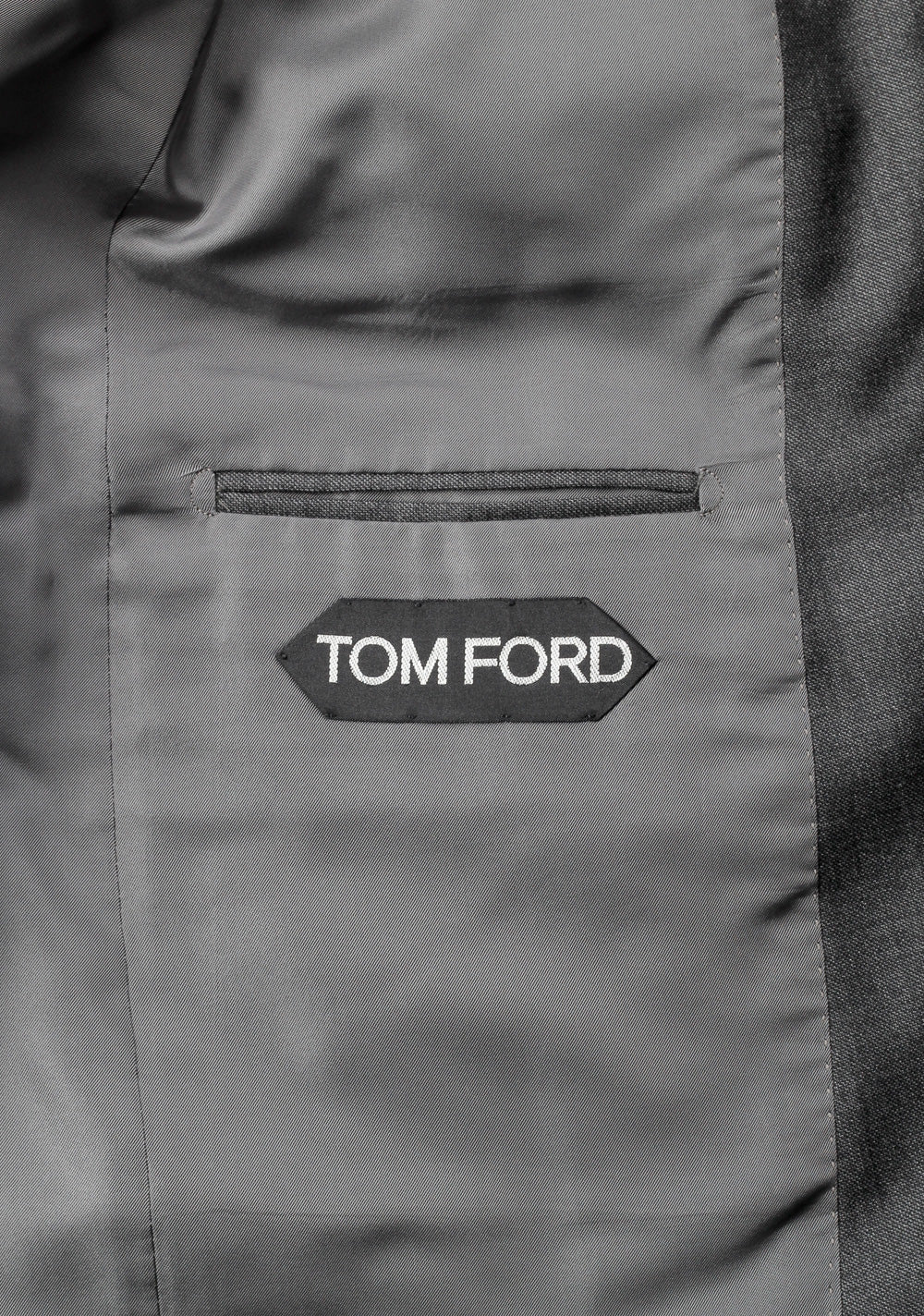 TOM FORD Suit 3 Piece Size 56 / 46R U.S. Wool