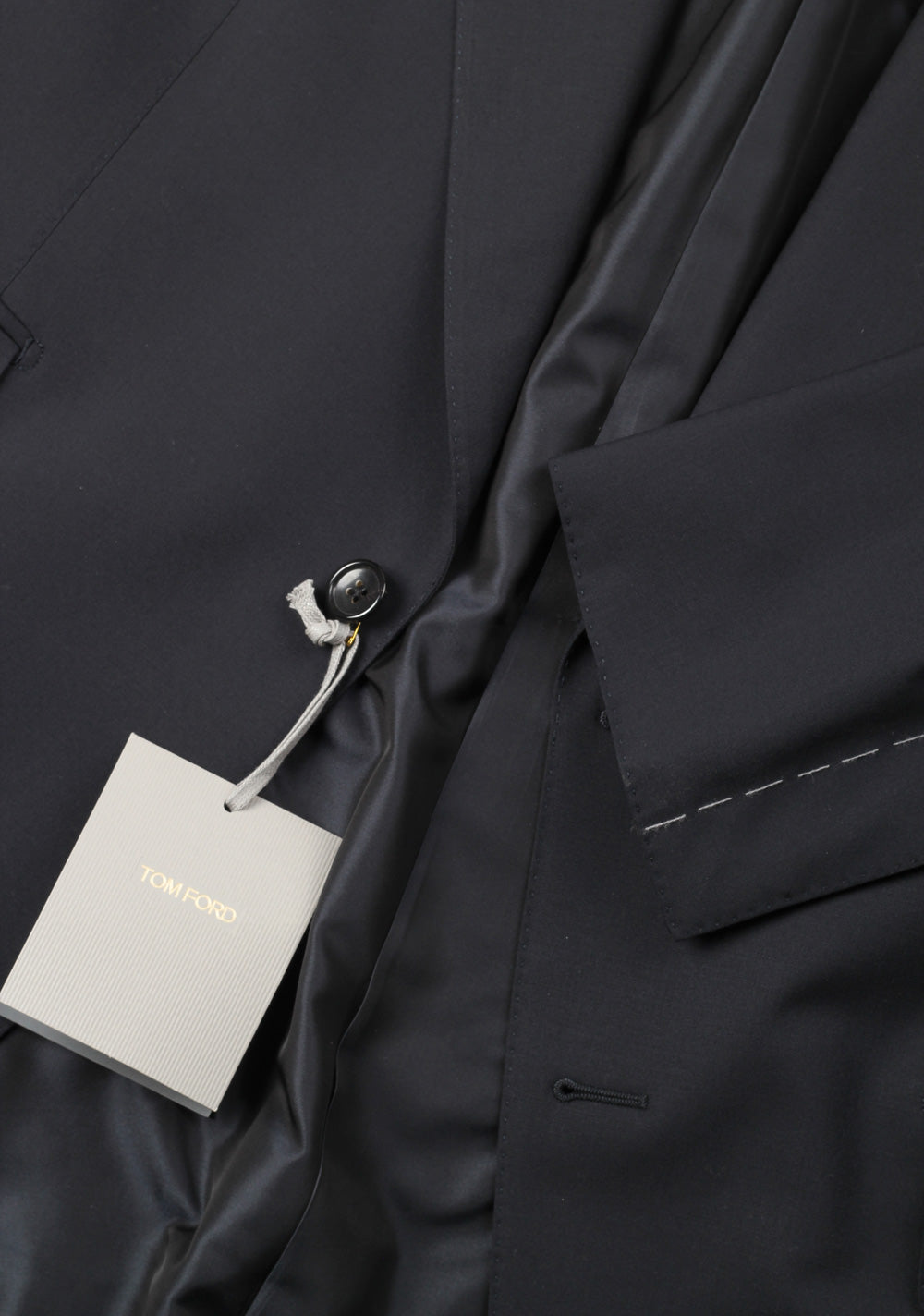 TOM FORD Suit Size 54C / 44S U.S. Navy Wool