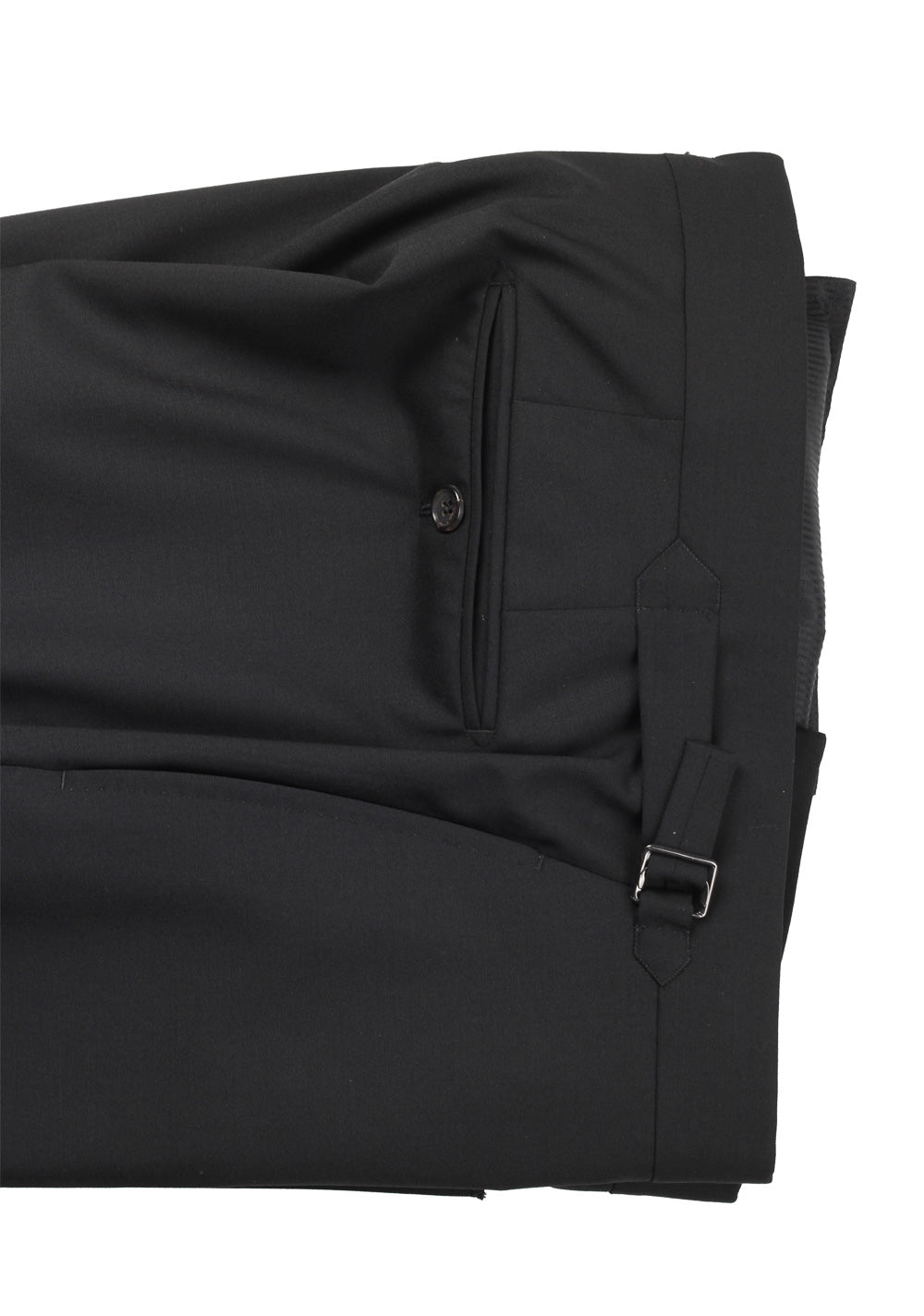 TOM FORD Suit Size 44C / 34S U.S. Black Wool