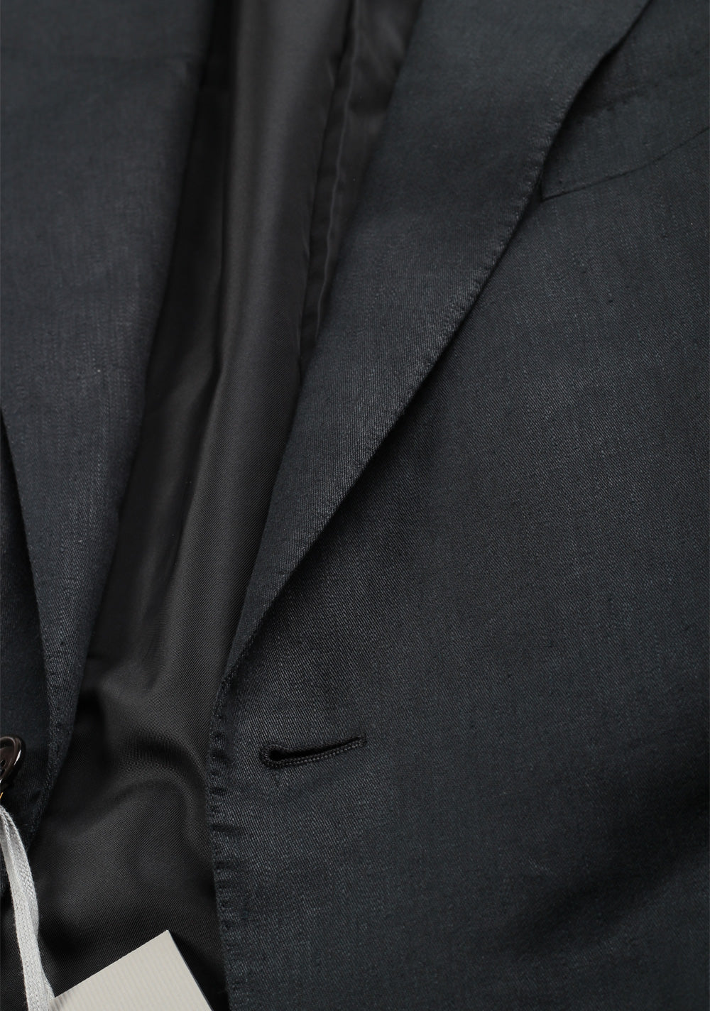 TOM FORD Suit Size 52 / 42R U.S. Black Linen