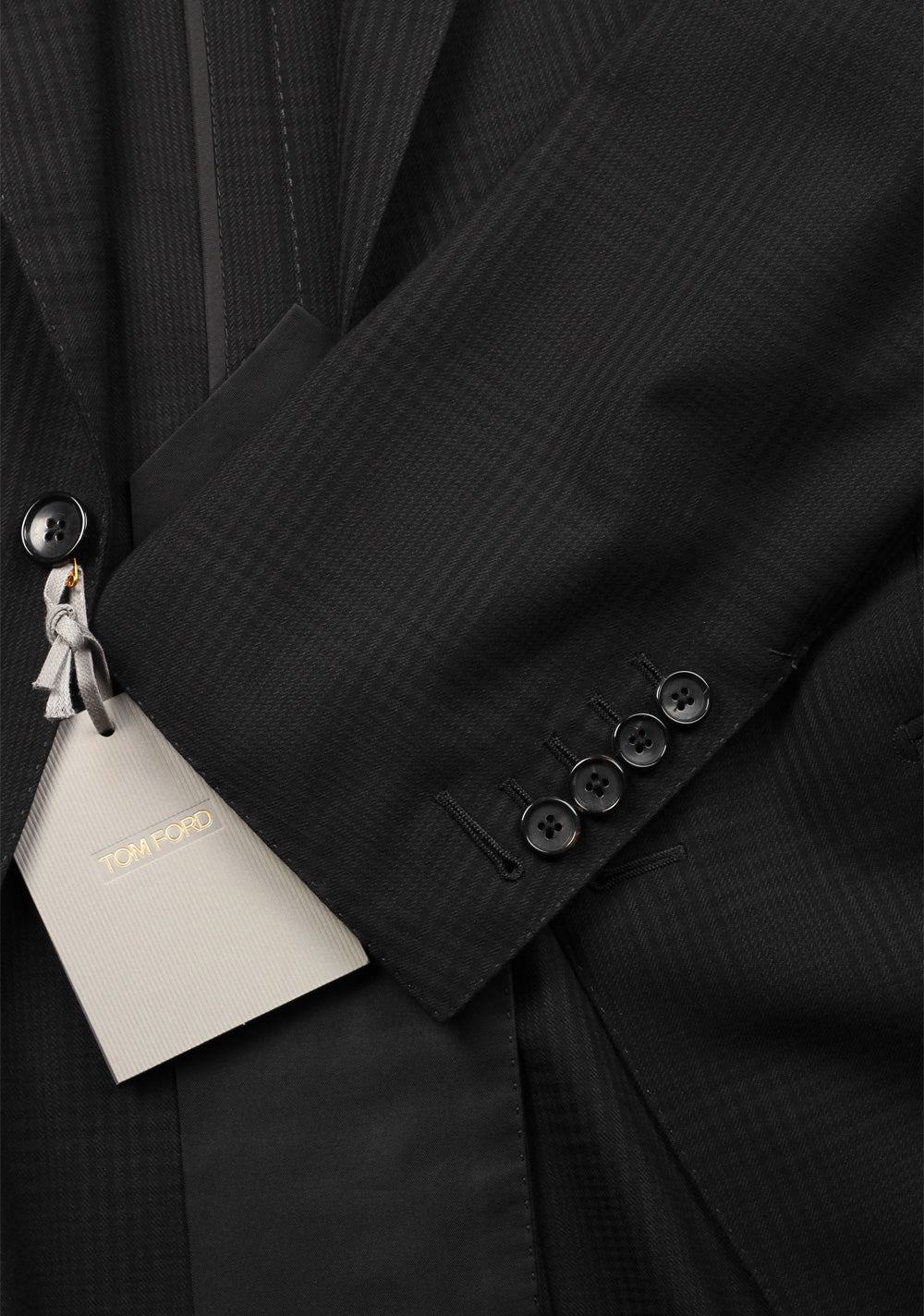 TOM FORD O’Connor Charcoal Suit Size 48 / 38R U.S. Wool Fit W