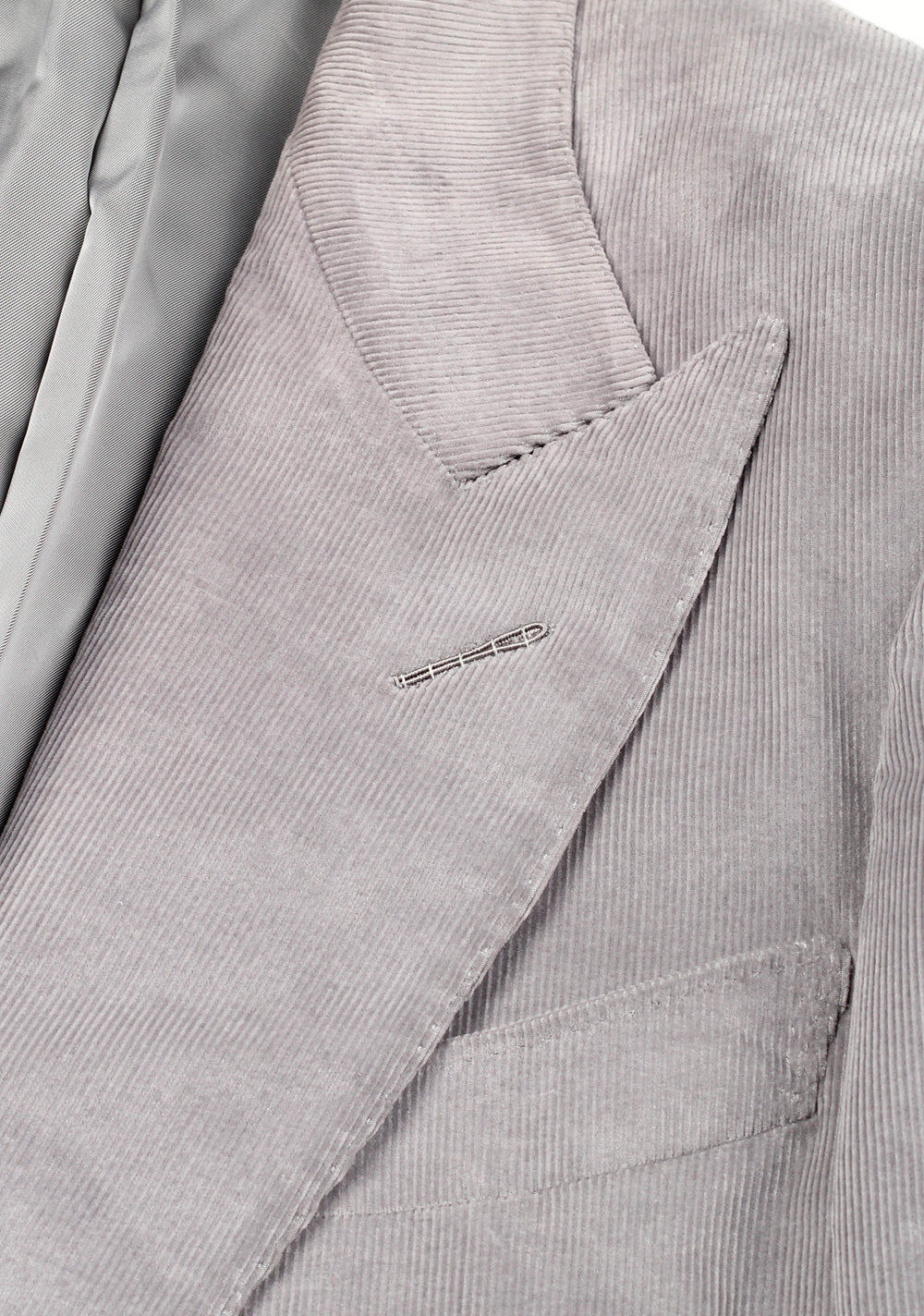 TOM FORD Gray Sport Coat Size 48 / 38R U.S. Cotton Fit Z