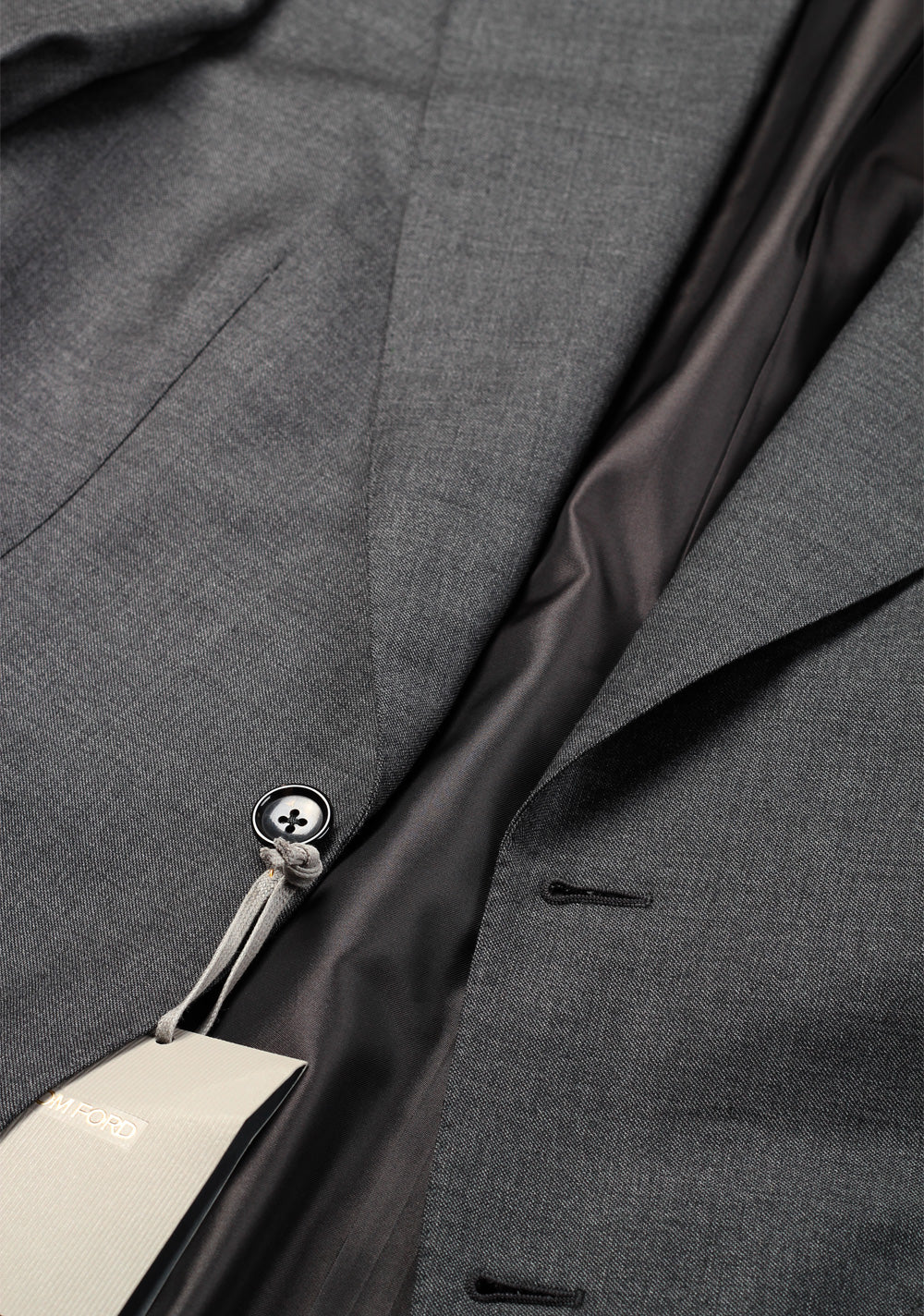 TOM FORD Gray Sport Coat Size 46 / 36R U.S. Fit A