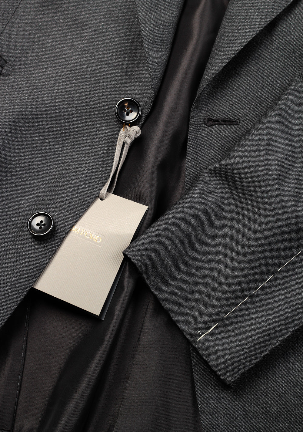 TOM FORD Gray Sport Coat Size 46 / 36R U.S. Fit A
