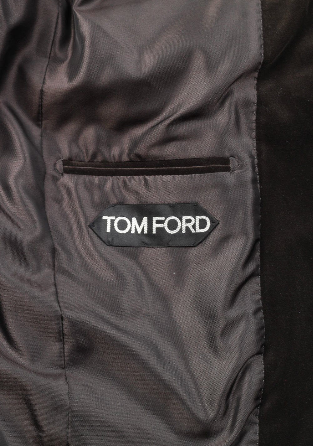 TOM FORD Wetherby Brown Sport Coat Velvet Tuxedo Dinner Jacket Size 48 / 38R U.S. Base T