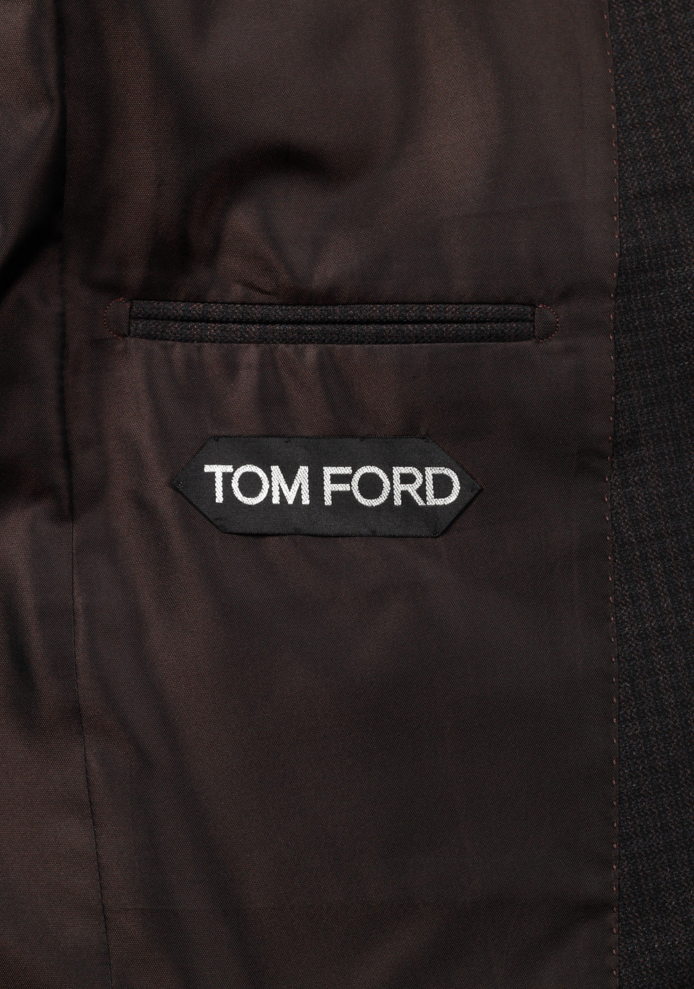 TOM FORD Brown Sport Coat Size 48 / 38R U.S. Fit W