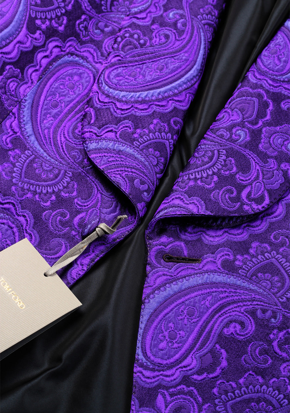 TOM FORD Purple Sport Coat Tuxedo Dinner Jacket Size 48 / 38R U.S. Fit Z