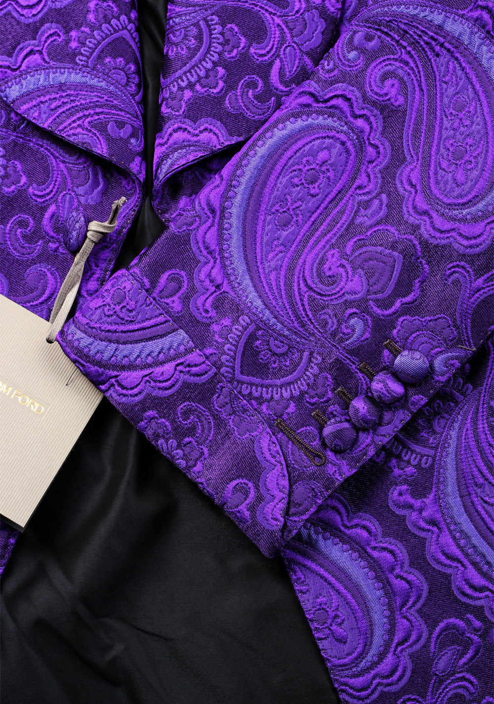 TOM FORD Purple Sport Coat Tuxedo Dinner Jacket Size 48 / 38R U.S. Fit Z