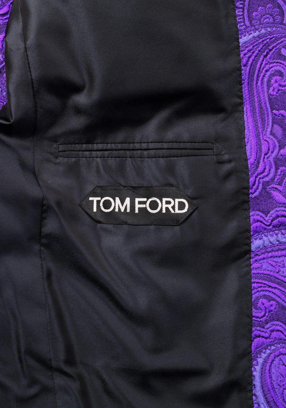 TOM FORD Purple Sport Coat Tuxedo Dinner Jacket Size 48 / 38R U.S. Fit Z