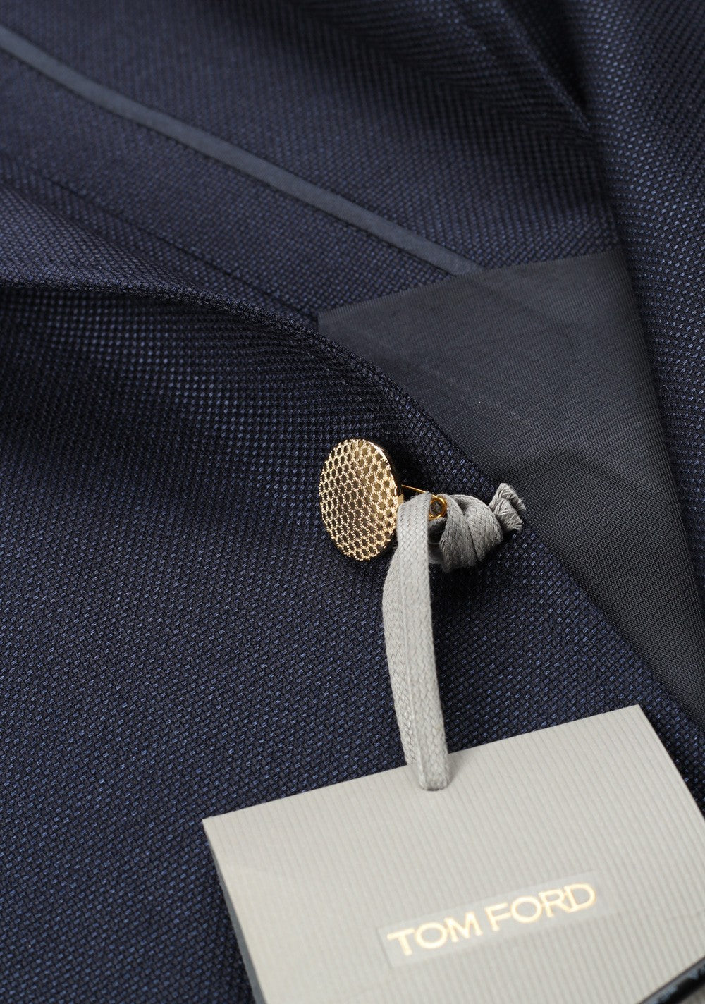 TOM FORD Blue Sport Coat Size 52L / 42L U.S. Fit D