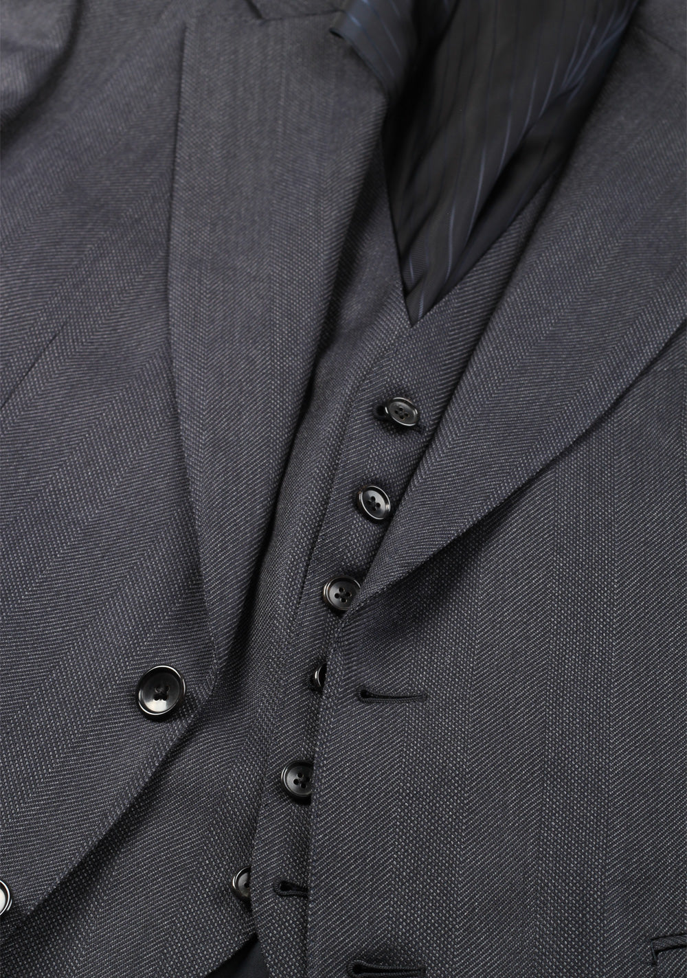 TOM FORD Suit 3 Piece Size 48R / 38 U.S. Wool Silk