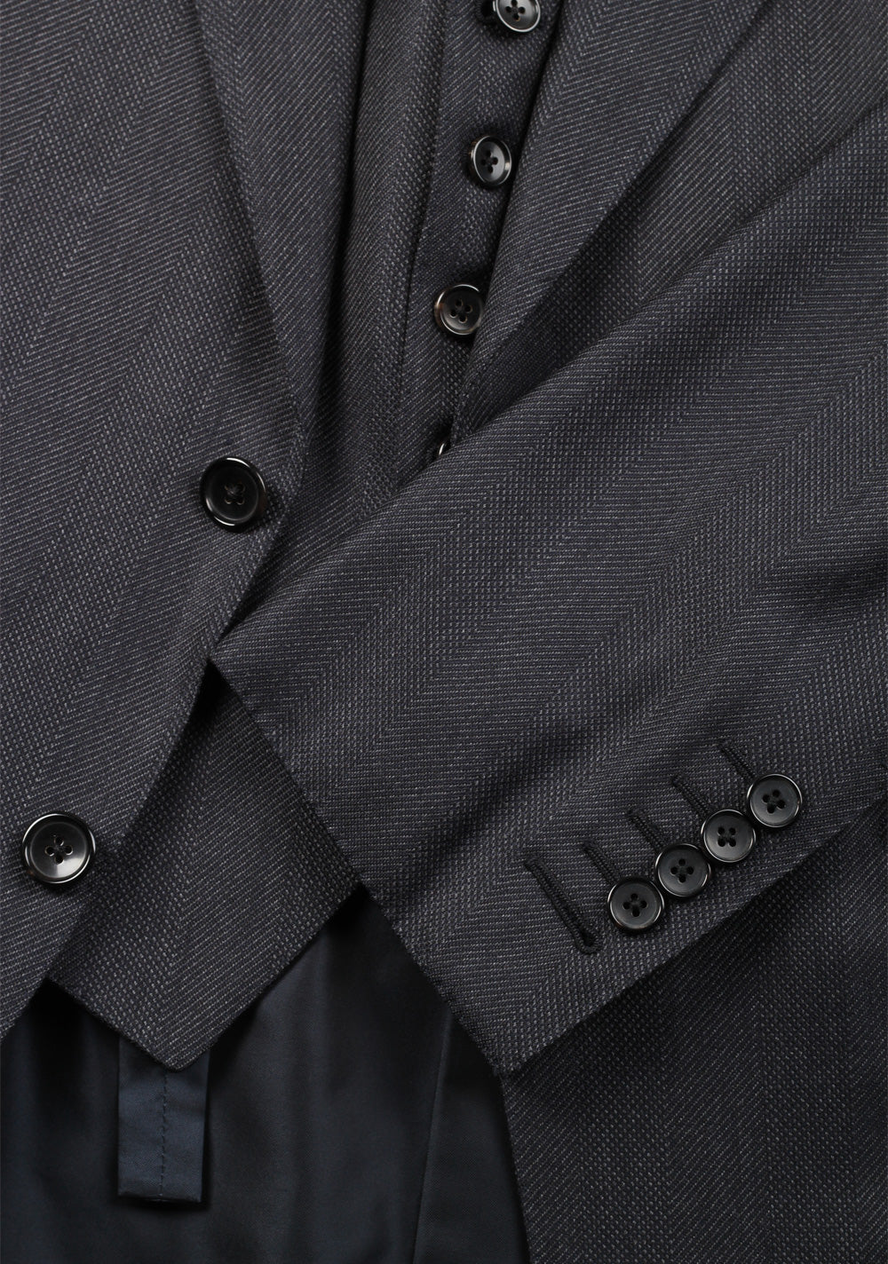 TOM FORD Suit 3 Piece Size 48R / 38 U.S. Wool Silk