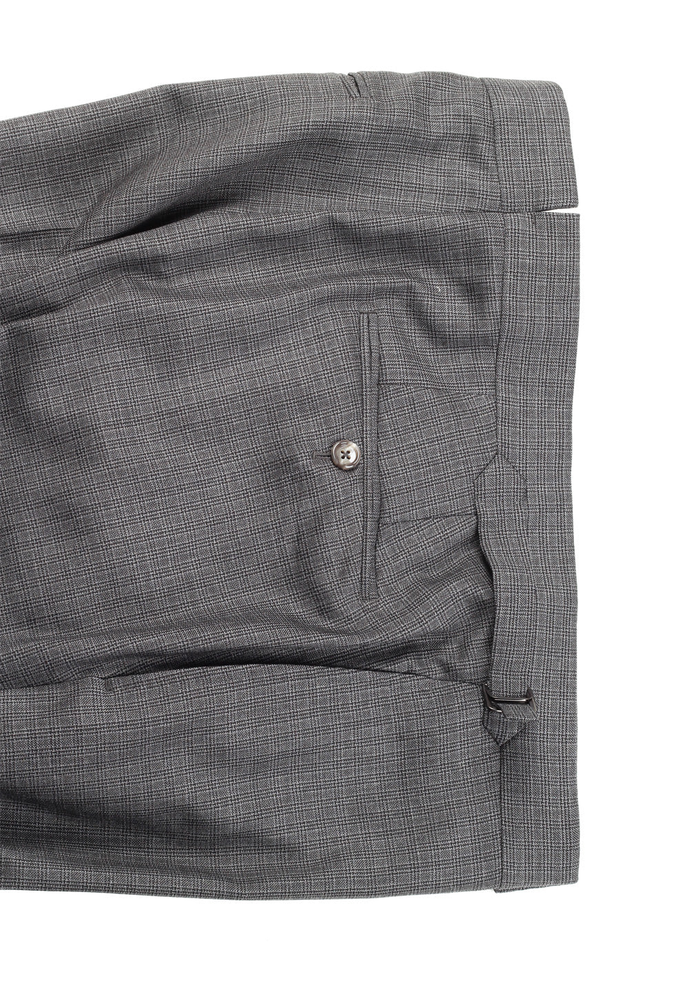 TOM FORD Gray Suit 3 Piece Size 48R / 38 U.S. Wool Silk Base B