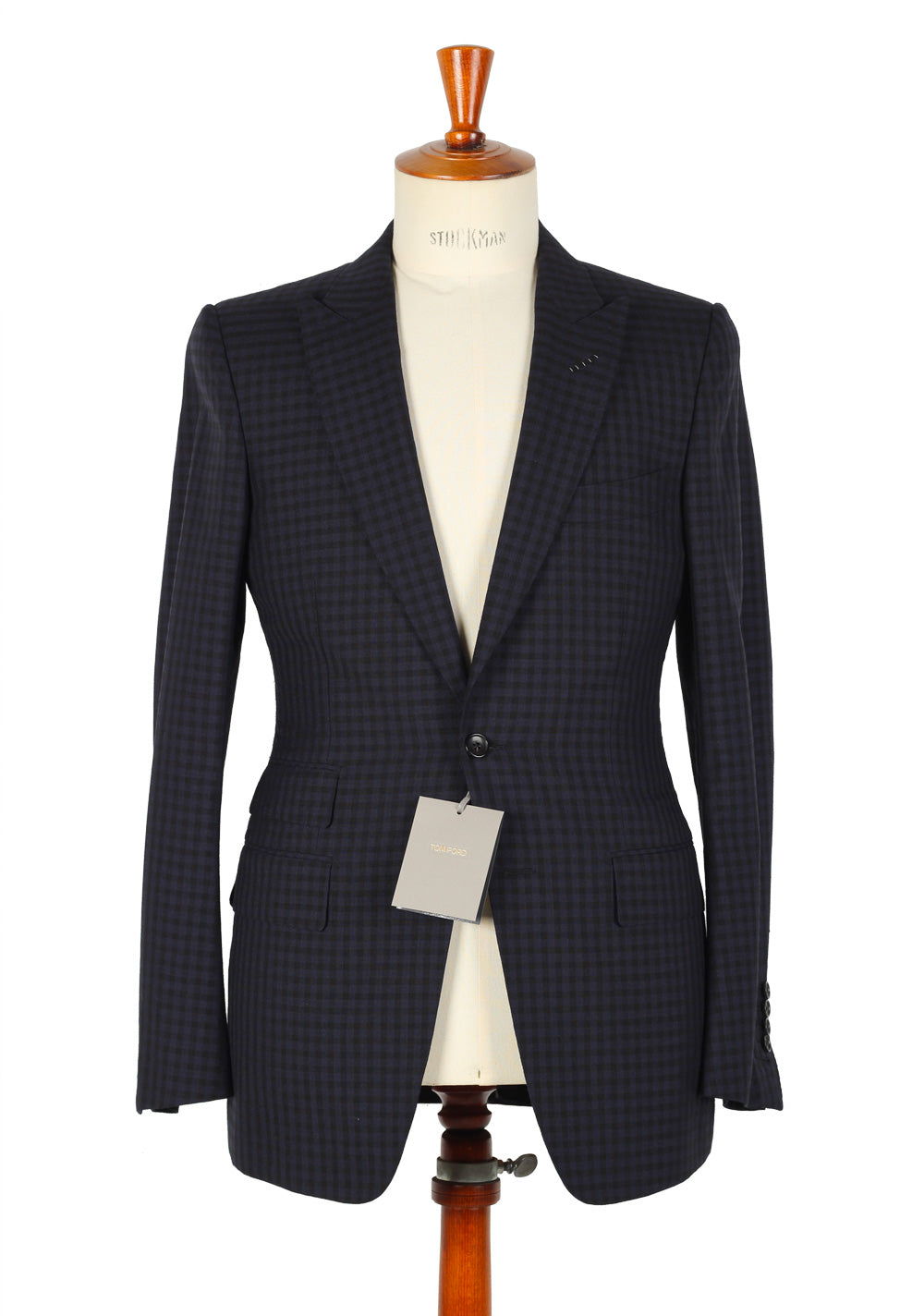 TOM FORD Suit Size 48 / 38R U.S. Wool Mohair