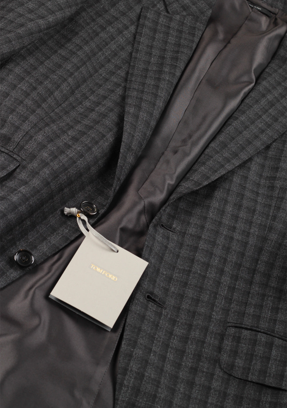 TOM FORD O’Connor Gray Sport Coat Size 48 / 38R U.S. Wool Fit S