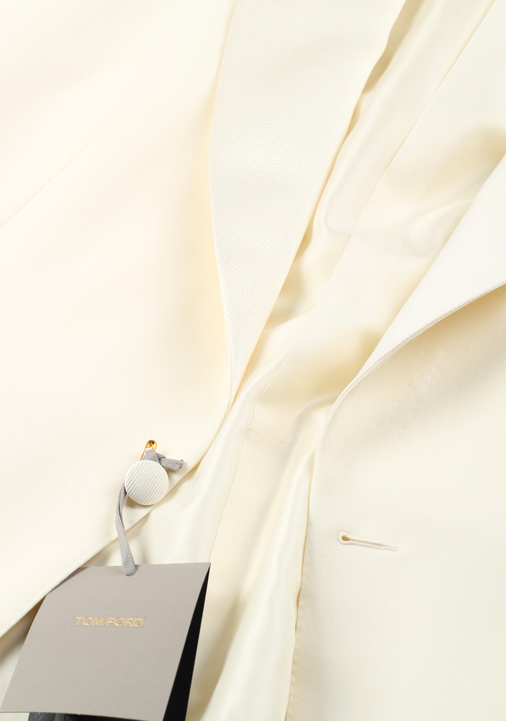 TOM FORD Sport Coat Tuxedo Dinner Size 56 / 46R U.S. Off White