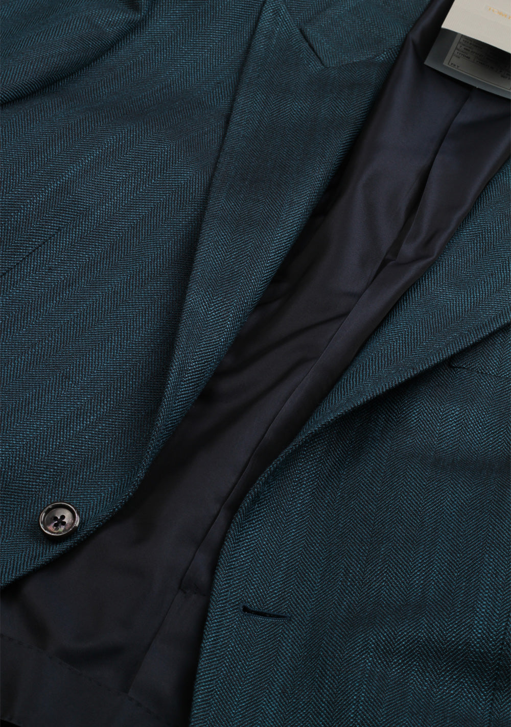 TOM FORD O’Connor Teal Sport Coat Size 50 / 40R U.S. Silk Mohair Fit Y