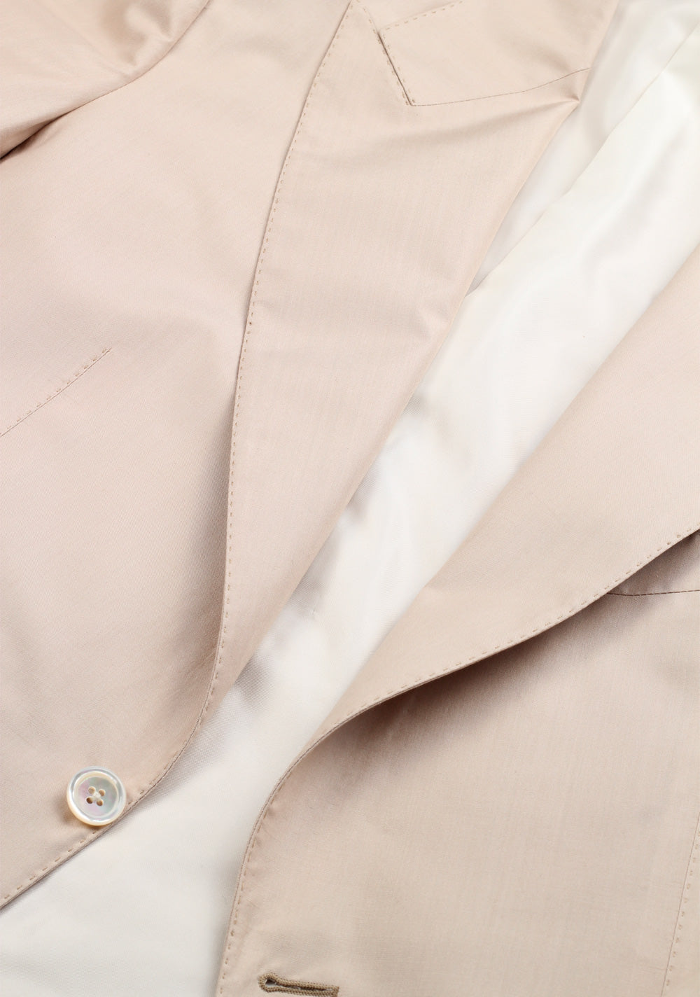 TOM FORD Windsor Beige Sport Coat Size 48 / 38R U.S. 100% Silk Fit A