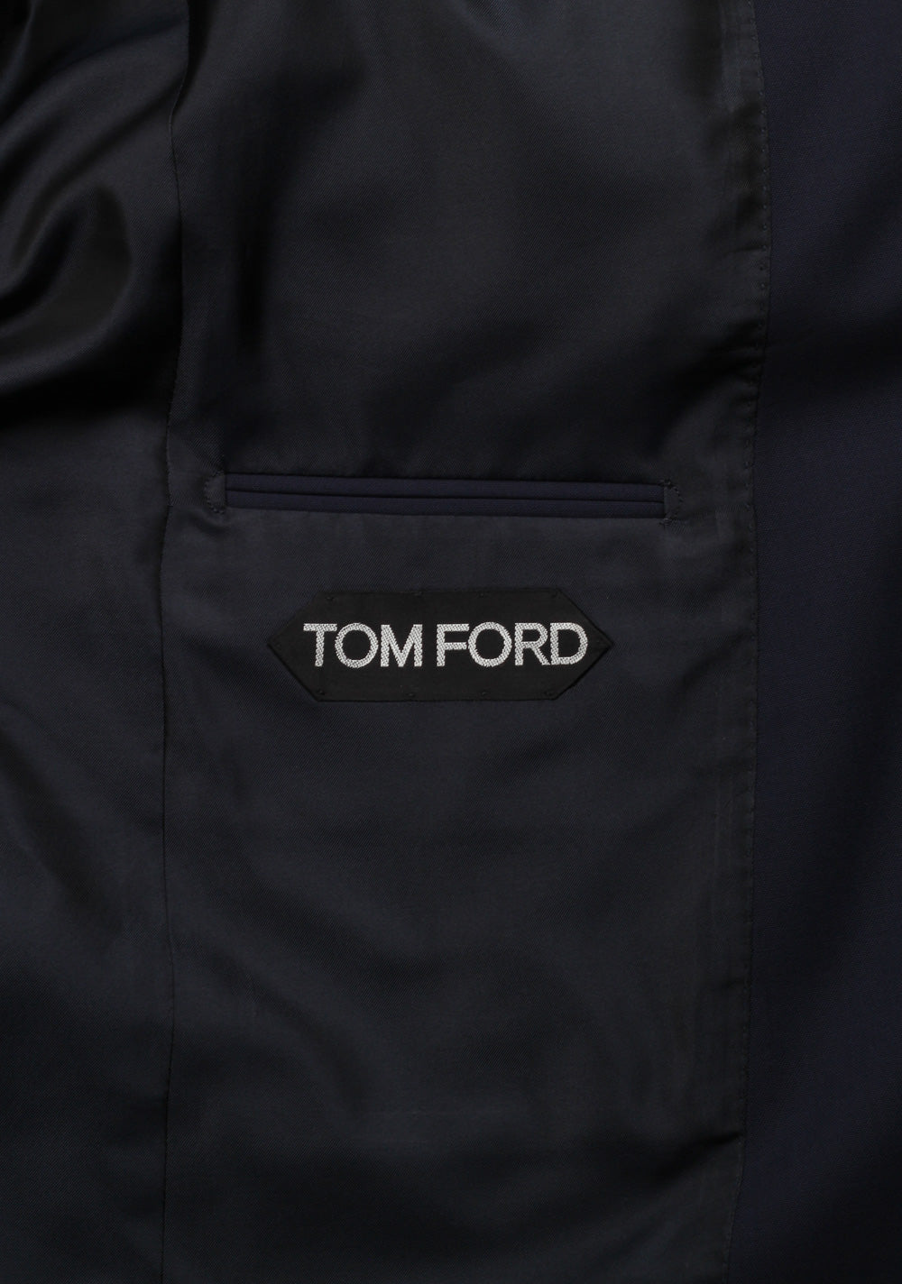 TOM FORD Navy Suit Size 48 / 38R U.S. Wool Fit A