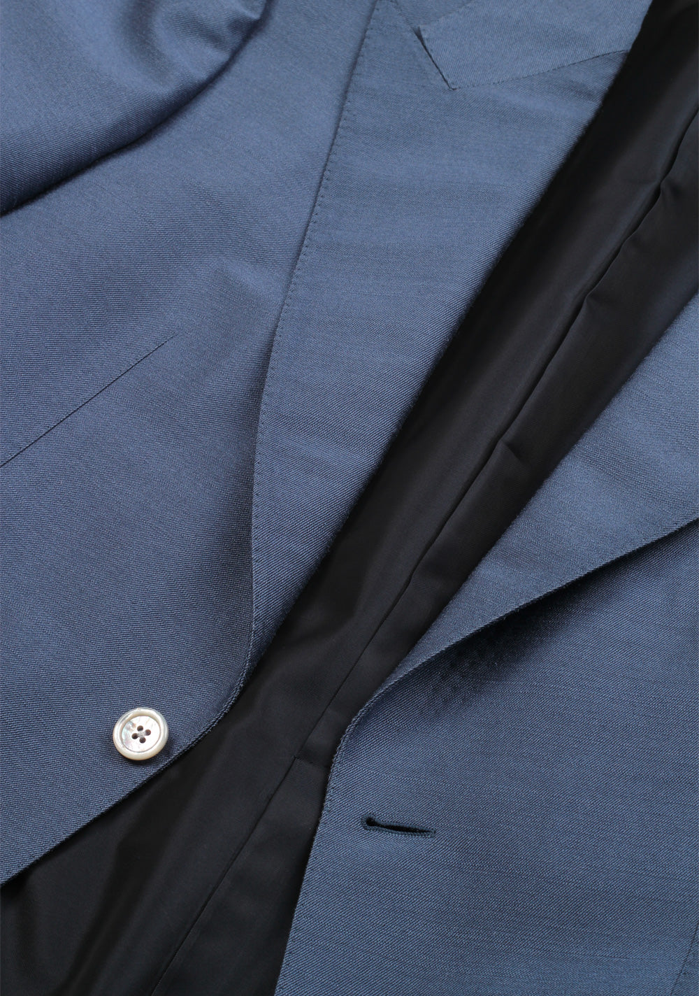 TOM FORD Grayish Blue Suit Size 48 / 38R U.S. 100% Silk Fit A