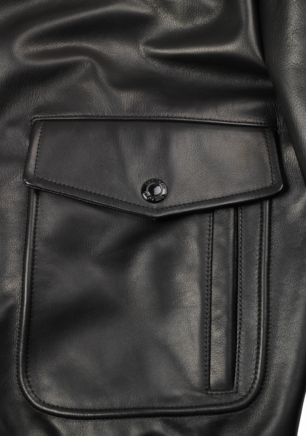 TOM FORD Leather Biker Jacket Coat Size 50 / 40R U.S. Outerwear