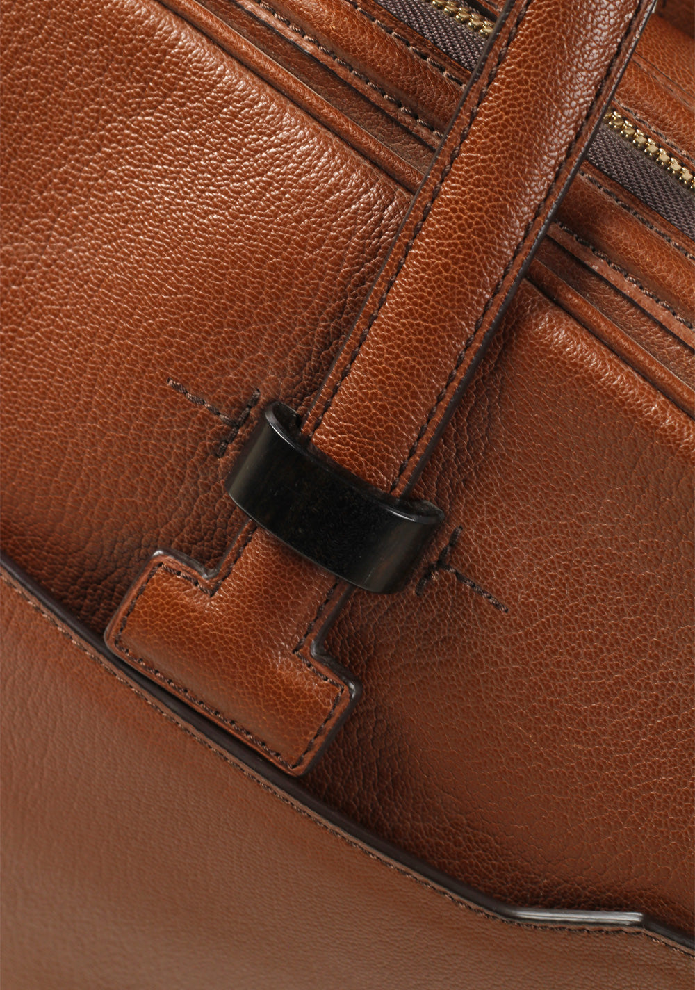 TOM FORD Zip Briefcase Bag Brown