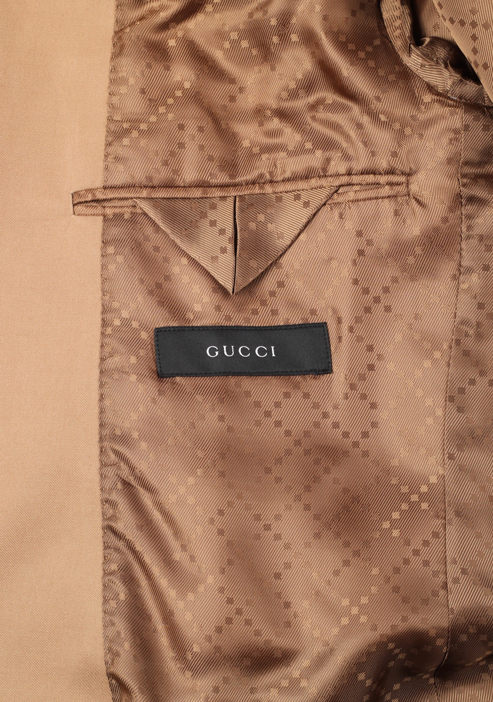 Gucci Beige Suit Size 50 / 40R U.S. Cotton