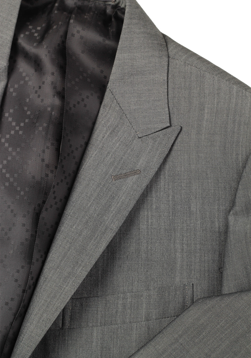 Gucci Gray Suit Size 46 / 36R U.S. Wool Mohair
