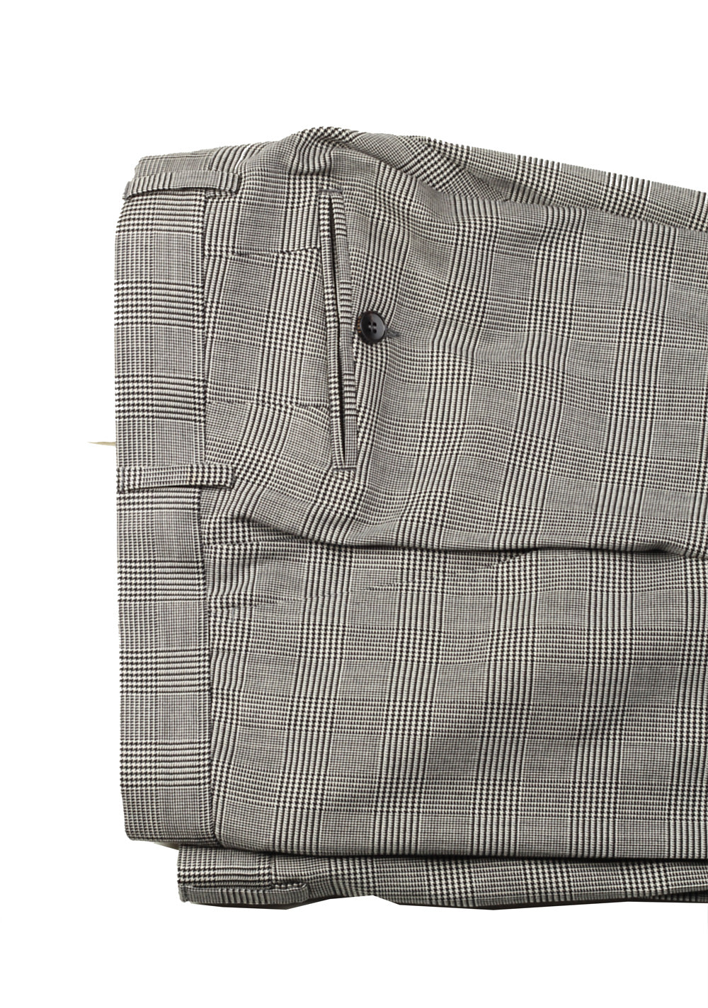 Gucci Navy Suit Size 54 / 44R U.S. Checked