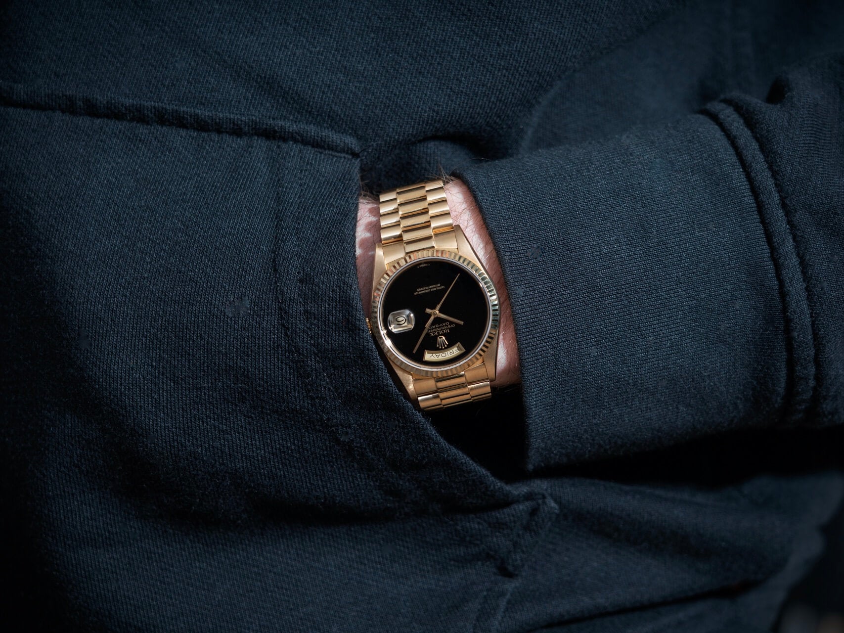 Rolex 18038 ‘Onyx’ Day-Date