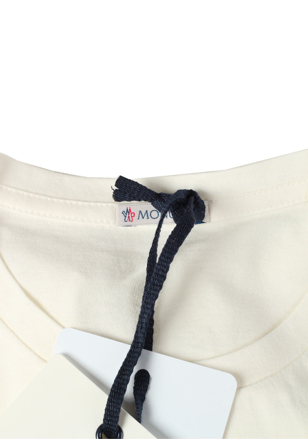 Moncler Crew Neck Tee Shirt Size L / 40R U.S. Off White