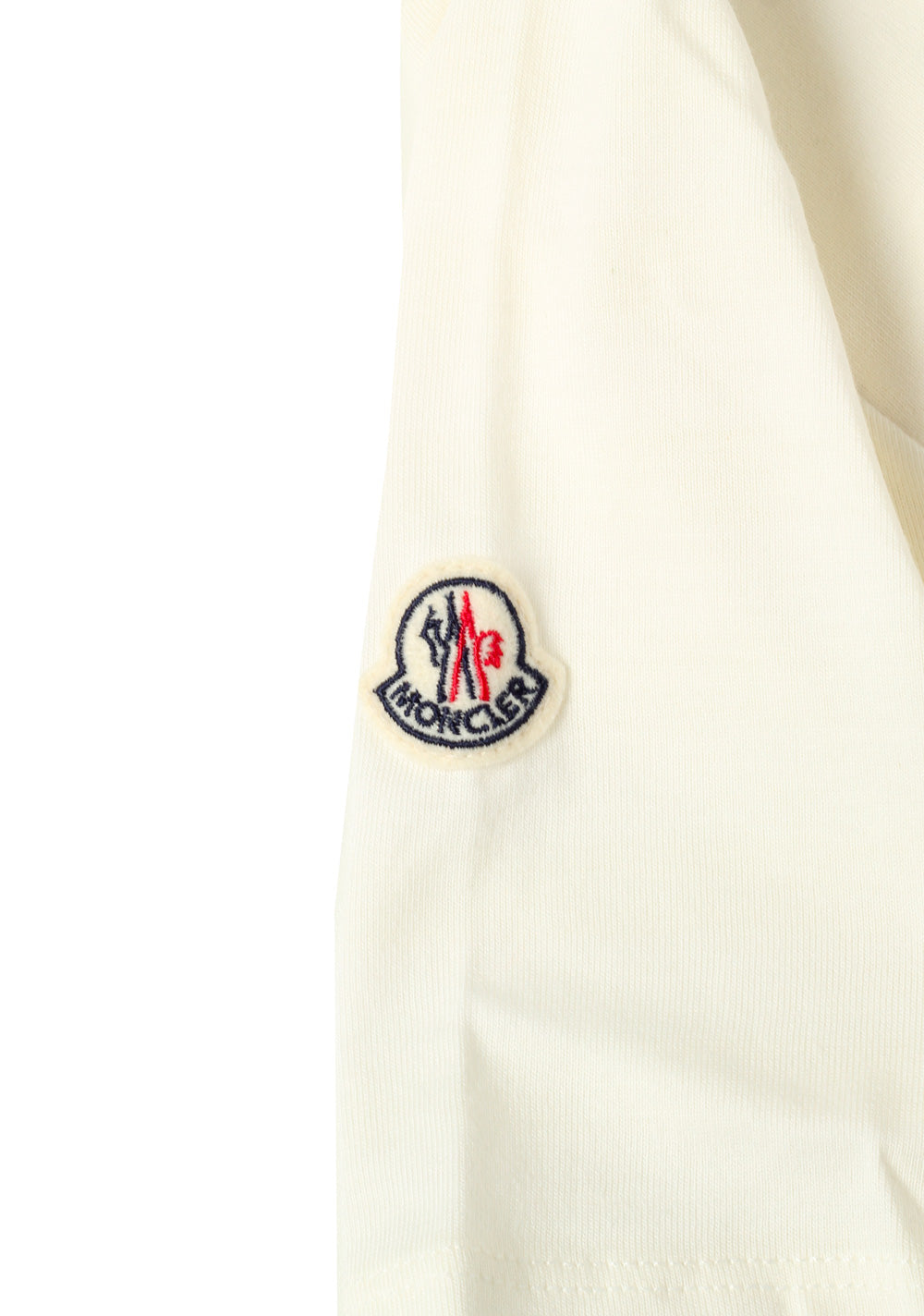 Moncler Crew Neck Tee Shirt Size L / 40R U.S. Off White