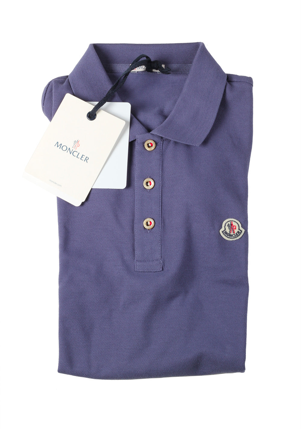 Moncler Polo Shirt Size XXL / 44R U.S. Purple