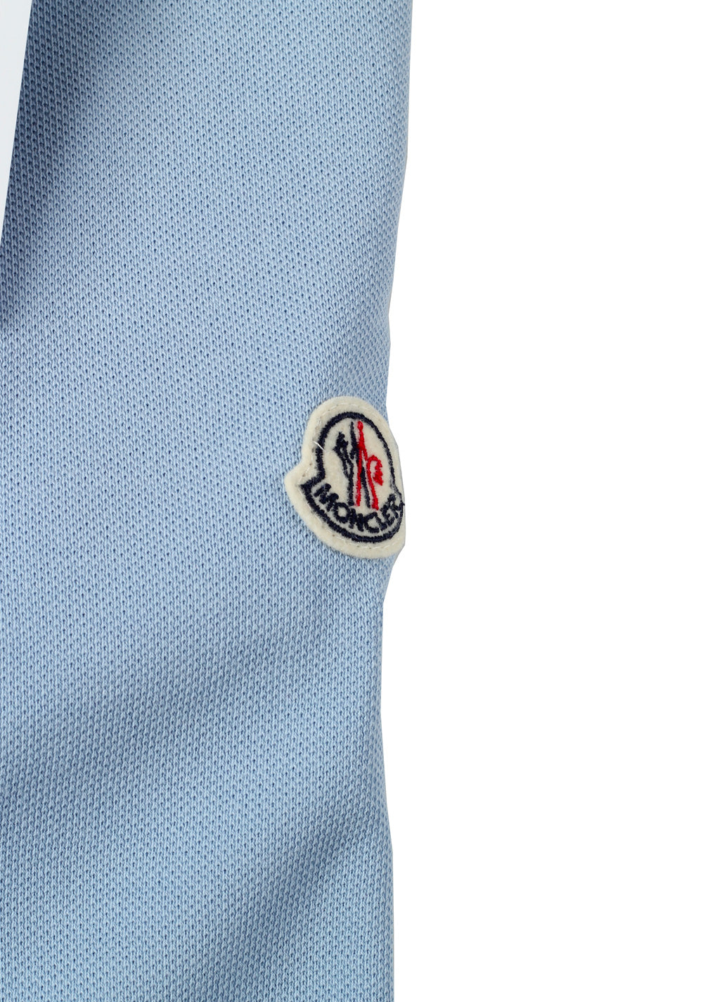 Moncler Polo Shirt Size L / 40R U.S. Light Blue
