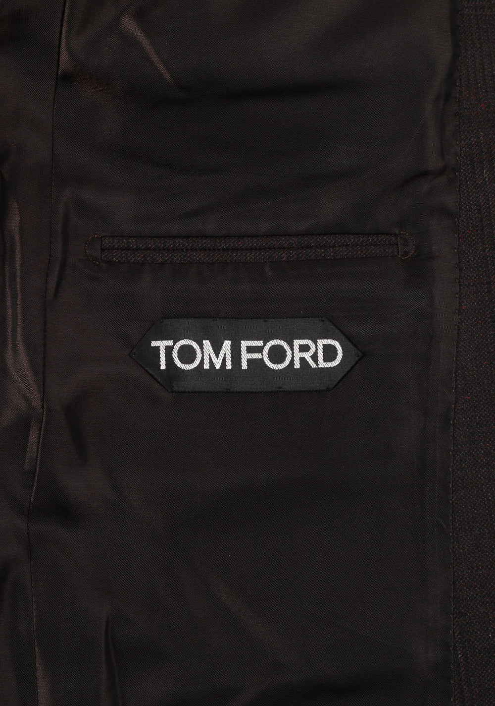 TOM FORD Windsor Brown 3 Piece Suit Size 50 / 40R U.S. Mohair Silk Wool Fit A