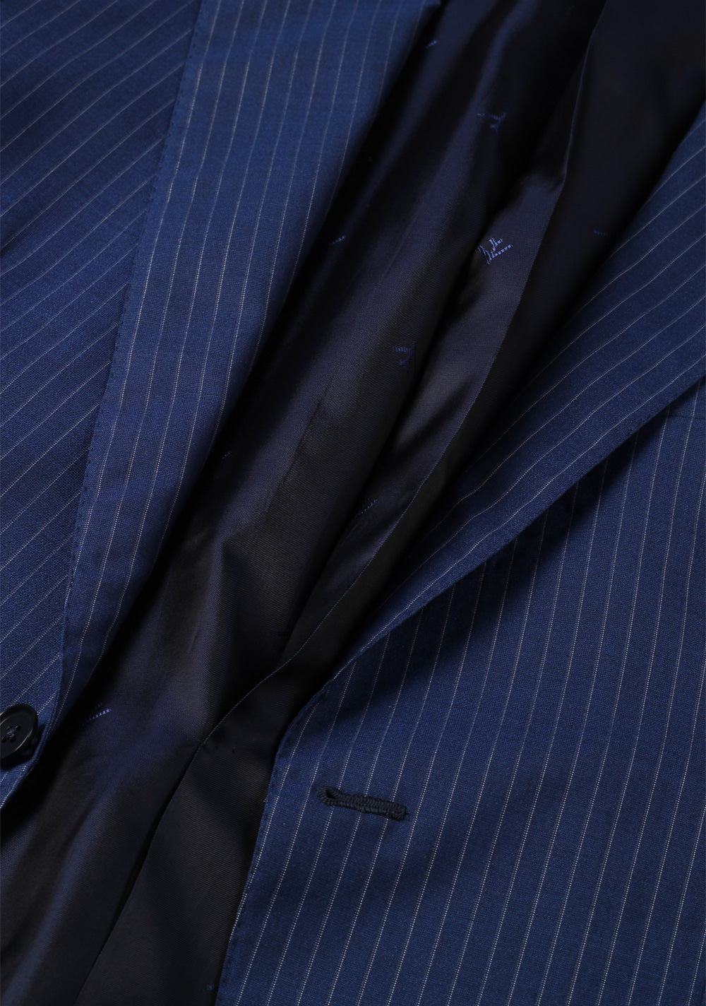 Isaia Blue Suit Size 48 / 38R U.S. Wool Silk Cashmere
