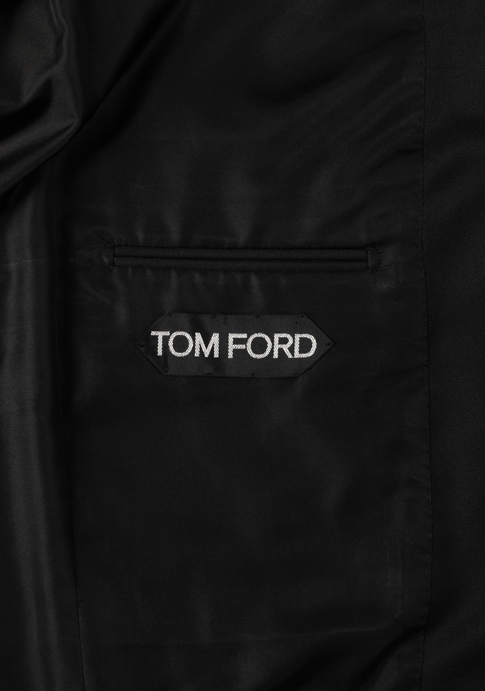 TOM FORD Black Suit Size 50C / 40S U.S. Wool Base S
