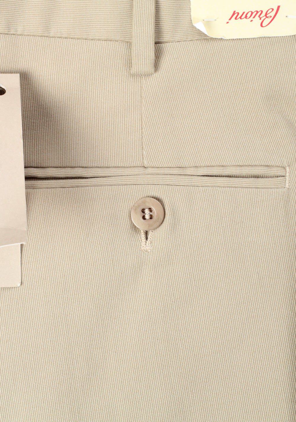 Brioni Beige Moena Trousers Size 50 / 34 U.S.