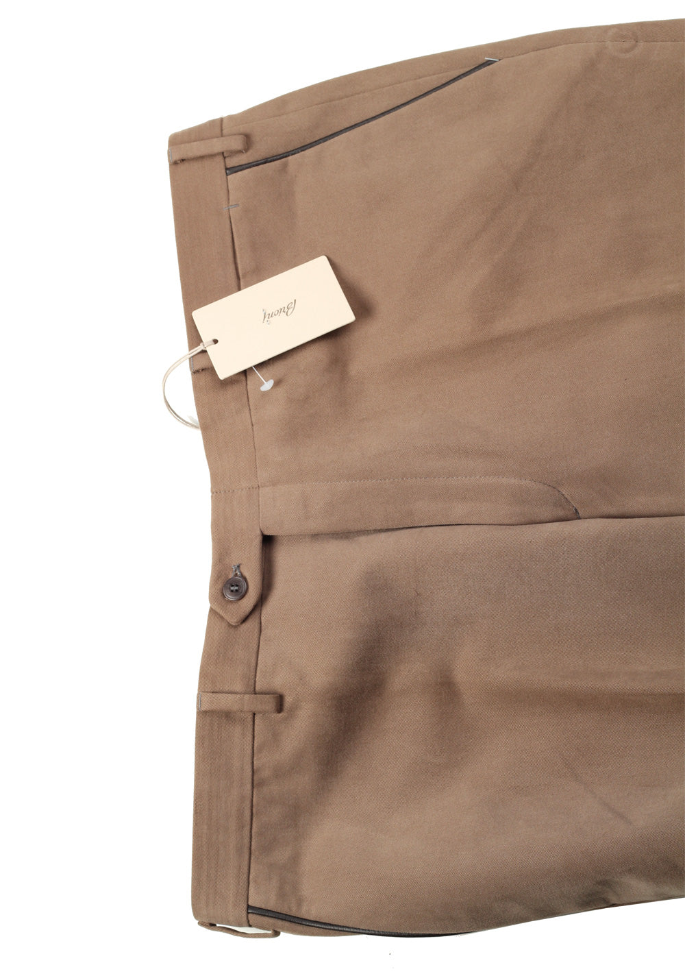 Brioni Beige Tigullio Trousers Size 58 / 42 U.S.