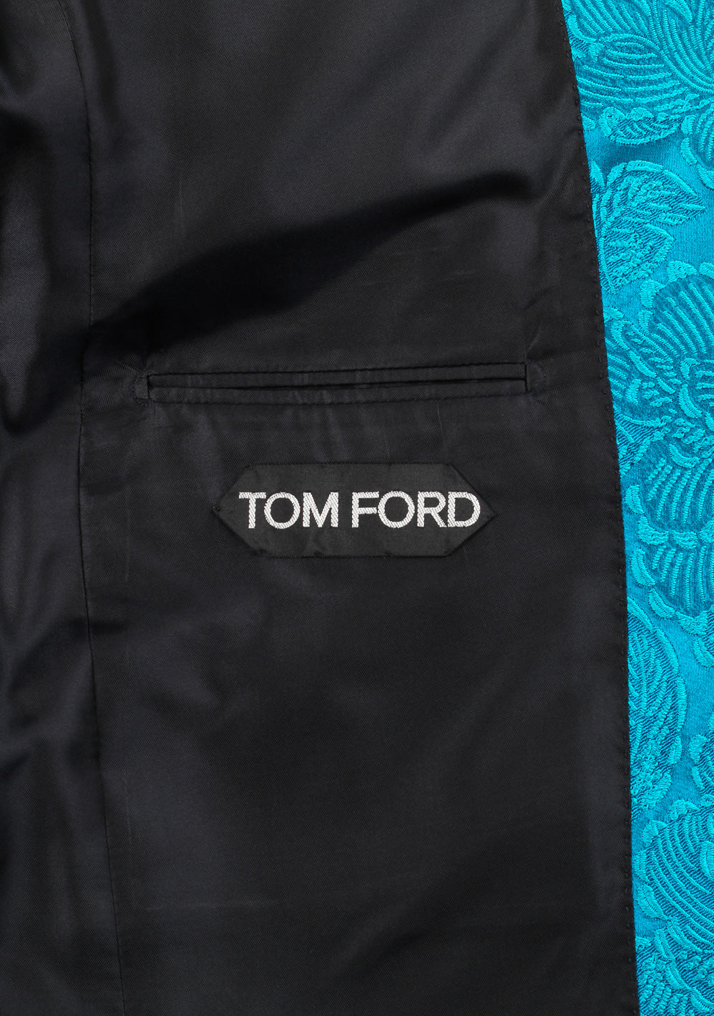 TOM FORD Alexander Petrol Sport Coat Velvet Tuxedo Dinner Jacket Size 48 / 38R U.S. Fit Z