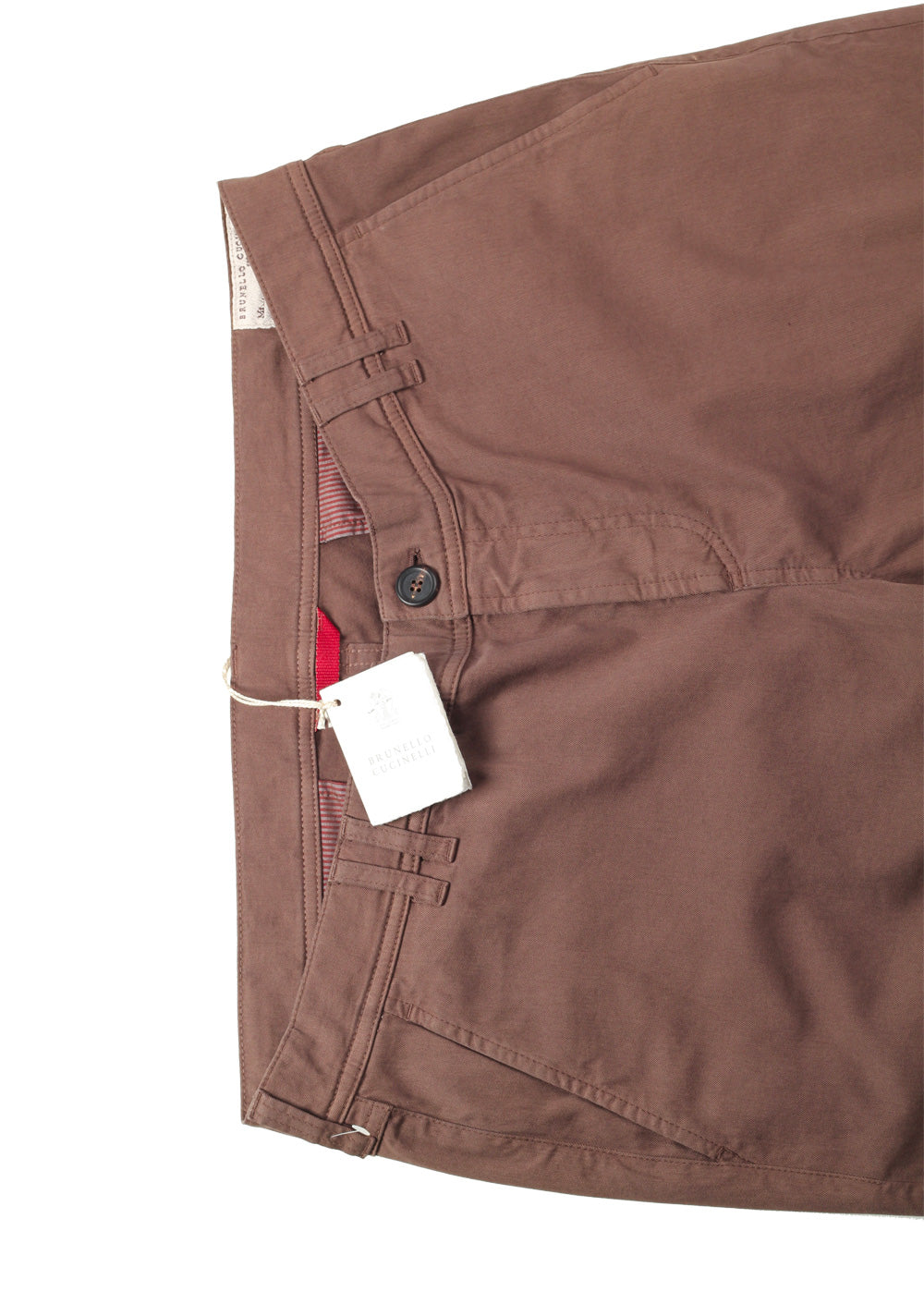 Brunello Cucinelli Brown Trousers Size 56 / 40 U.S.