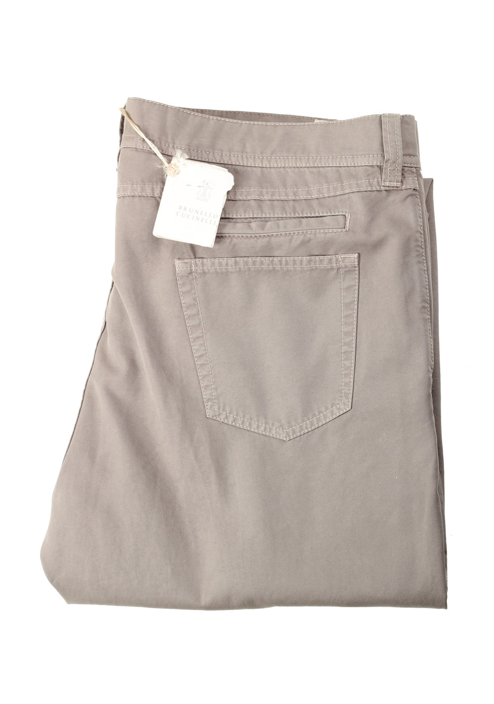 Brunello Cucinelli Gray Trousers Size 56 / 40 U.S.