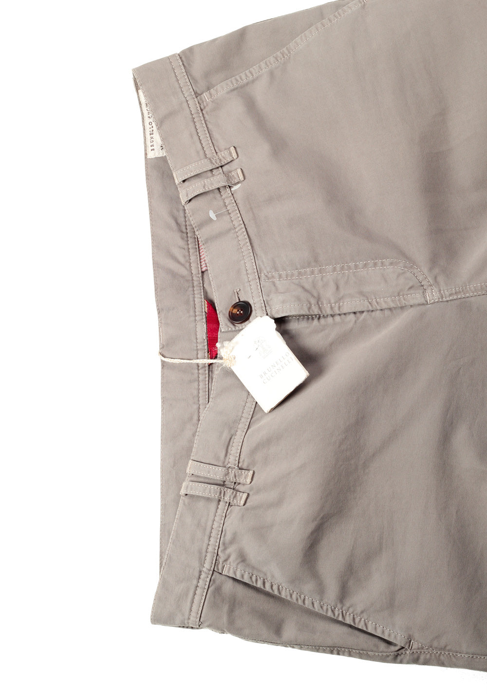 Brunello Cucinelli Gray Trousers Size 56 / 40 U.S.