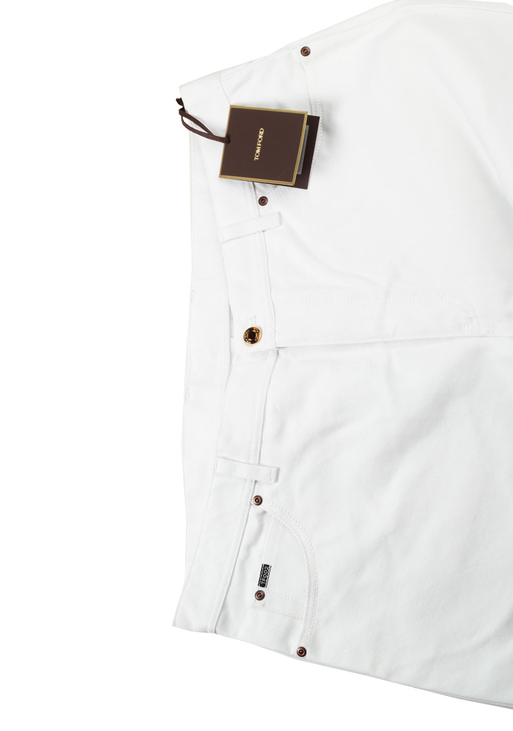 TOM FORD White Jeans TFD002 Size 66 / 50 U.S.