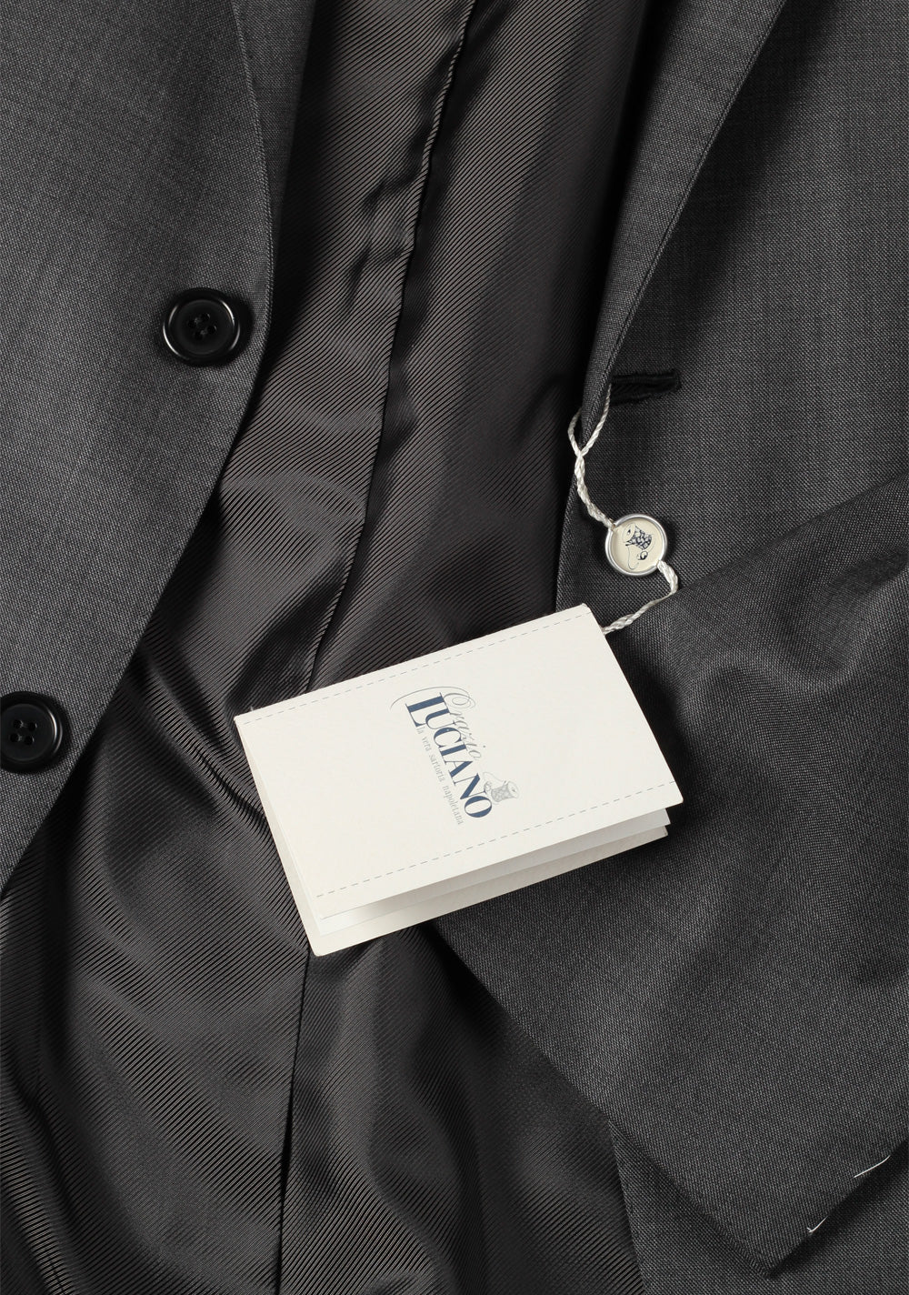 Orazio Luciano La Vera Sartoria Napoletana Suit Size 46L / 36L U.S.