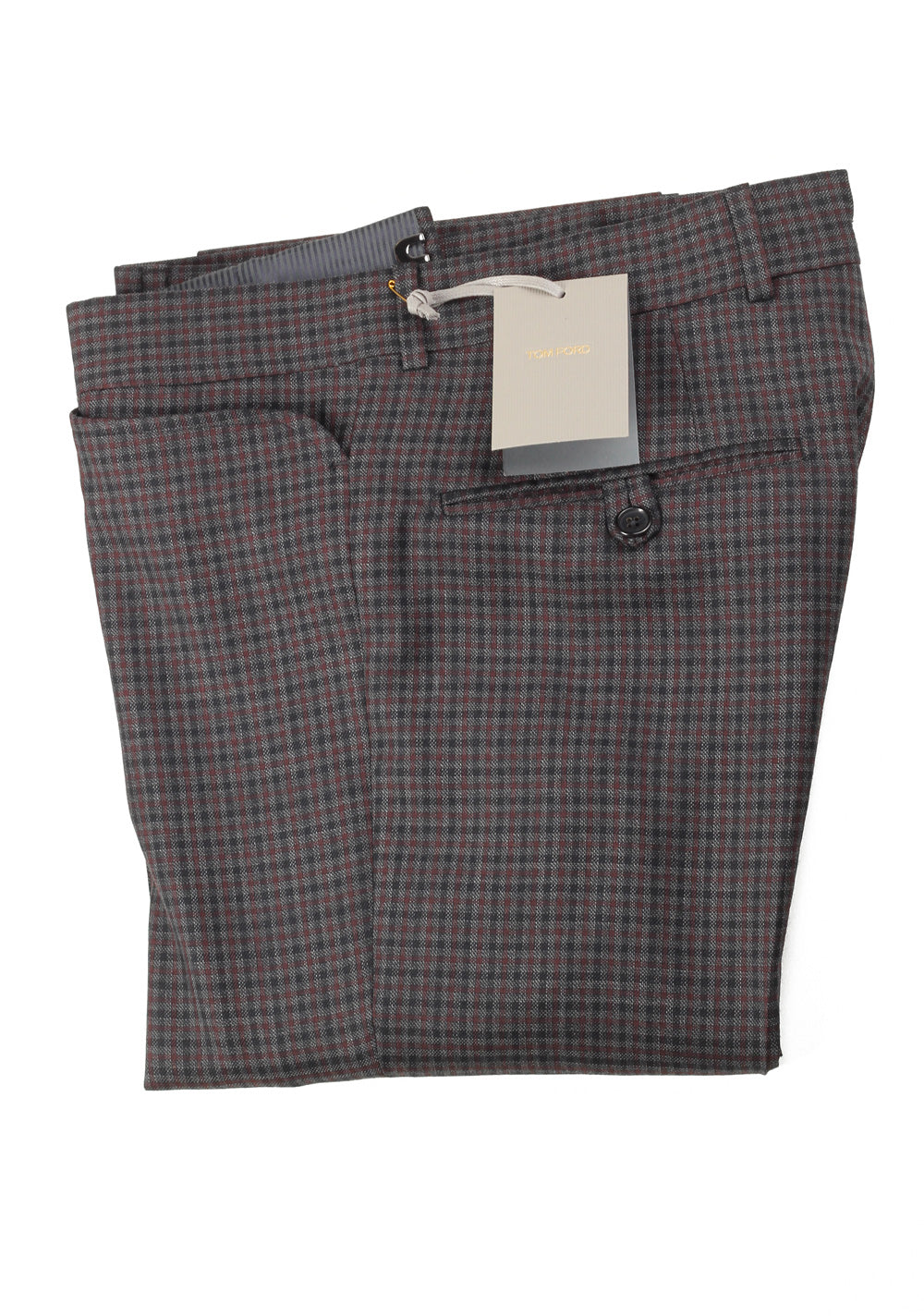 TOM FORD Brown Trousers Size 48 / 32 U.S.